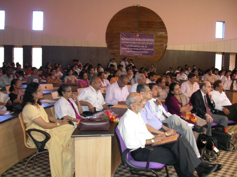Institutul „Mahatma Gandhi Mission” de Științe Medicale din Mumbai a găzduit la 7 ianuarie 2010 o Conferință Internațională de Cardiologie